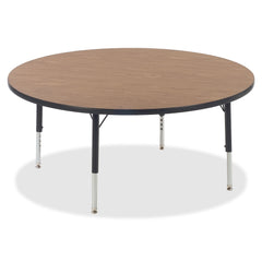 Lorell Activity Table Height-Adjustable Leg Kit - 17" to 25"H - 25" Length x 1.12" Diameter - Black, Chrome - 4 / Carton