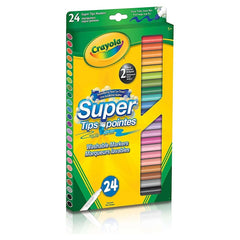 Crayola Washable Super Tips Markers - 24 Pack